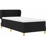  s opruga kutije s uzglavljem Crna 100 x 200 cm tkanina | shoptok.hr