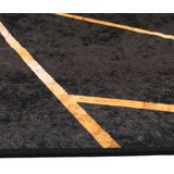  Perivi tepih crno-zlatni 80x150 cm | shoptok.hr