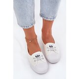 Lee Cooper Ladies Sneakers With Embroidery White | shoptok.hr