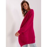 Italy Moda Cardigan-DHJ-SW-1009.09P-Fuchsia | Shoptok.si