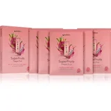 SuperFruits Dragon Fruit - Set of 5 Calming Face Sheet Masks set maski za lice ima povoljniju cijenu s umirujućim djelovanjem 5x25 g
