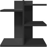  Organizator za stol crni 42 x 21 5 x 42 cm konstruirano drvo | shoptok.hr
