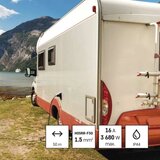  Produžni kabl na bubnju sa 4 utičnice, 50 m, crvene boje, IP44 | Eponuda.com