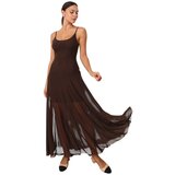 La Modeuse Dolge obleke 76027_P180000 Kostanjeva Cene