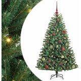  Umjetno božićno drvce s nogom Zelena 150 cm PVC i metal | shoptok.hr