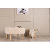 Venture Home puf Salina (art. 15110-030) 56 × 56 × 41 cm, bijela | shoptok.hr