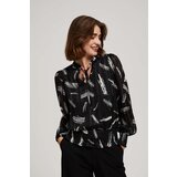 Moodo Shirt with a tied neckline Cene