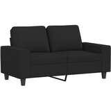  2-dijelni set sofa s jastucima crni od tkanine | shoptok.hr