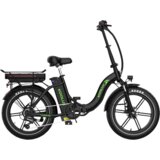 Koolux Zložljivo električno kolo BK6S Pro, dvojna baterija, 48V 23,4Ah baterija, črna, (5000009036) Cene