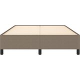  Okvir za krevet bez madraca smeđesivi 140 x 190 cm od tkanine | shoptok.hr
