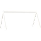 Krevet na kat s ljestvama i krovom bijeli 90x190 cm od borovine | shoptok.hr