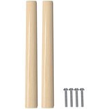  Ravna drška 2 pcs Boja prirodnog drva 130 x 25 x 30 mm | Eponuda.ba