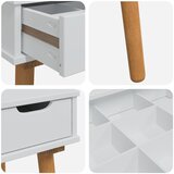  Set toaletnog stolića FAUSKE 3 kom. Bijela 76 x 50 x 143 cm | shoptok.hr