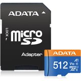 Adata CARD MICROSDHC 512GB UHS-I CL10 100/20 MB/s W/1 Adap. | shoptok.hr