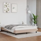  Okvir za krevet boja cappuccina 140x200 cm od umjetne kože | shoptok.hr