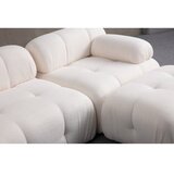 Atelier Del Sofa ugaona garnitura petite 2 white