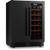 Klarstein Velaire vgradni vinska hladilnik z 2 conama | 126 l | 122 steklenic | UV zaščita | 60 cm Cene