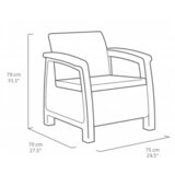 Olimp Sport Set bahamas dve stolice sofa sto cappuccino | ePonuda.com