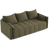 Makamii Kaki zelena raztegljiva/s prostorom za shranjevanje sedežna garnitura 225 cm Moku – | Shoptok.si