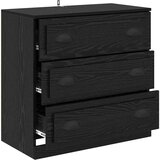  Kreveta Crni hrast 70 x 35,5 x 67,5 cm Konstruirano drvo | Eponuda.com