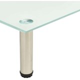 vidaXL 322759 TV Stand Frosted 40x35x17 cm Tempered Glass | shoptok.hr