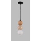  MAXLIGHT P0664 - Luster na sajli ALICE 1xG9/7W/230V prečnik 10 cm crna/bež | Eponuda.com
