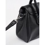 Shelvt Black shoulder bag with strap | shoptok.hr