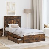  s od storage s ladicama Dimljeni hrast 90 x 190 cm | shoptok.hr