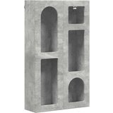 Viseći Viseča omarica Betonsko siva 59 x 20 x 100 cm Konstruiran les, (5000113213) | Shoptok.si