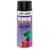 Barvni lak Dupli Color AEROSOL Art RAL 9005 (barva: mat črna; 400 ml)