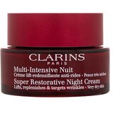Clarins Super Restorative Night Cream Very Dry Skin nočna krema za obraz za suho kožo 50 ml za ženske | Shoptok.si