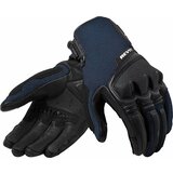 Rev'it! Gloves Duty Black/Blue M Motoristične rokavice | Shoptok.si