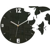 Zidni satovi leptir wenge wenge (moderni zidni sat)