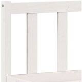 vidaXL okvir kreveta bez madraca bijeli 140 x 210 cm masivna borovina | shoptok.hr