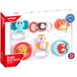  Šareni i šarmantni set od 6 zvečki za najmlađe - životinje | Shoptok.si