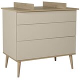 Qu-ax previjalna lesena podloga za komodo flow clay & oak | Shoptok.si