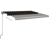  Samostojeća tenda na ručno uvlačenje 450 x 300 cm antracit | shoptok.hr