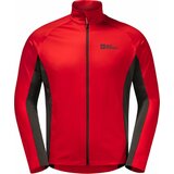 Jack Wolfskin Pulover na prostem Morobbia FZ M Adrenaline Red S Cene