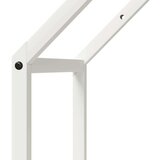  Stalak za drva bijeli 40x25x90 cm hladno valjani čelik | shoptok.hr