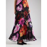  Poletna obleka lila / oranžna / rdeča / črna | Shoptok.si