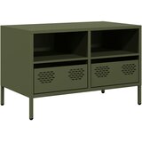 TV ormarić maslinastozeleni 68x39x43,5 cm hladno valjani čelik | shoptok.hr