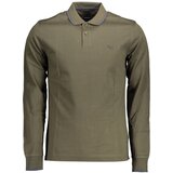 HARMONT &amp; BLAINE HARMONT & BLAINE GREEN MEN&#39;S LONG SLEEVE POLO SHIRT | shoptok.hr