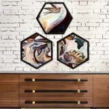 Wallity uramljena slika 6GEN1413425636, 35x35 cm, 3 dela | ePonuda.com