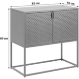 MID.YOU komoda, črna | Shoptok.si