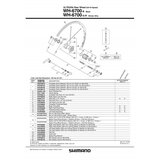  ŽICA SHIMANO WH6700R DESNA 304MM W/PLUG & WASHER Y4FP98090 SHIMANO | ePonuda.com