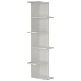 Livetastic Knjižna Omara Saso, Bela | Shoptok.si