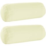  Presvlaka za jastuk 2 pcs HEERLEN Krem Ø 15 x 40 cm Poliester | shoptok.hr
