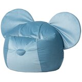 The Brooklyn Kids Modra otroška sedalna vreča Ears | Shoptok.si