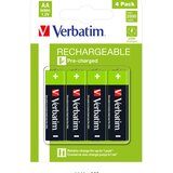 Verbatim Baterija LR 6 punjiva AA 1/4 blister 2500mAh Cene