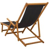  Sklopiva ležaljka za sunčanje 2 pcs 3 Pozicija Crna | shoptok.hr